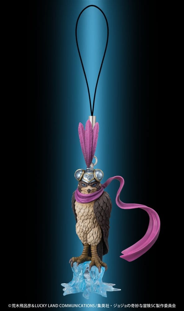 JoJo's Bizarre Adventure: Stardust Crusaders Minifiguren Set Chozo Mascot Strap Collection Blind Box (6)