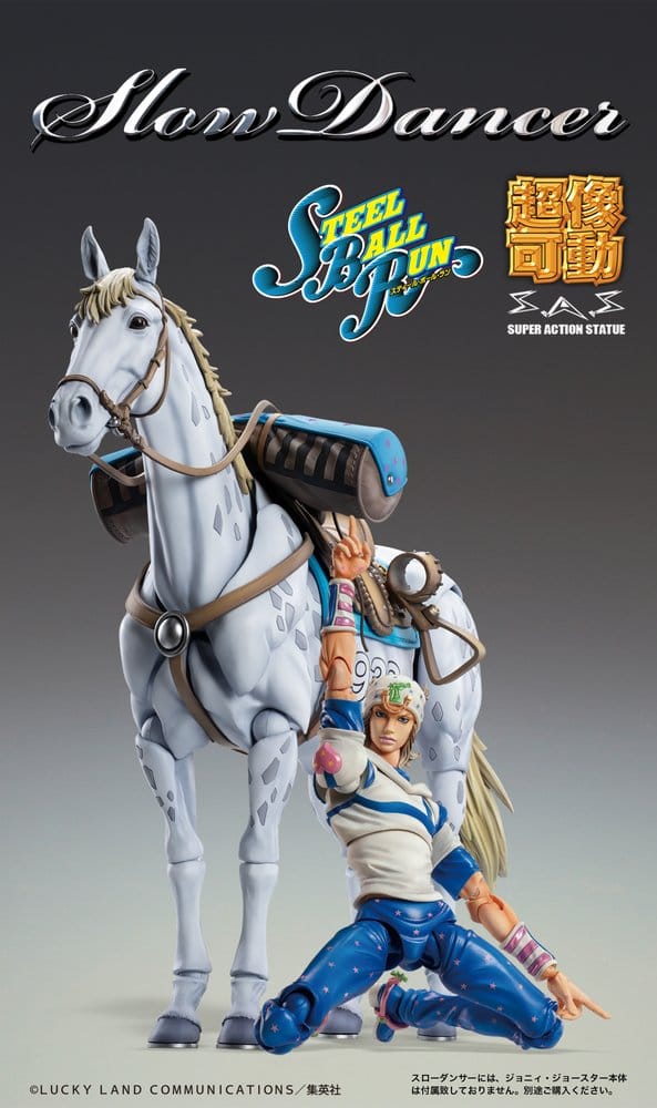 JoJo's Bizarre Adventure Part 7: Steel Ball Run Chozokado Super Action Actionfigur Slow Dancer 21 cm