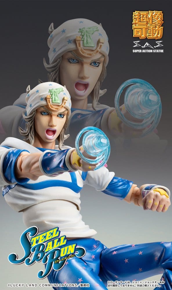 JoJo's Bizarre Adventure Part 7: Steel Ball Run Chozokado Super Action Actionfigur Slow Dancer 21 cm