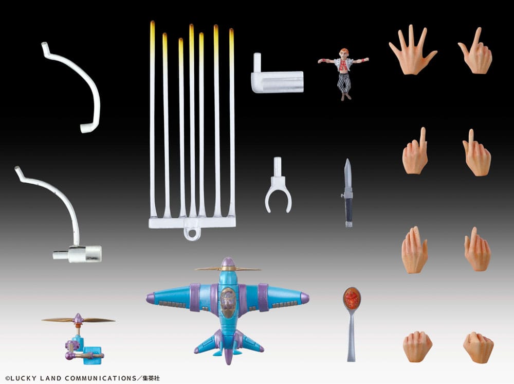 JoJo's Bizarre Adventure Part 5: Golden Wind Actionfigur Chozokado Narancia Ghirga & As 15 cm