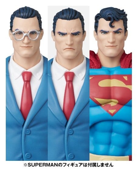DC Comics MAFEX Actionfigur Clark Kent (Batman: Hush Ver.) 16 cm