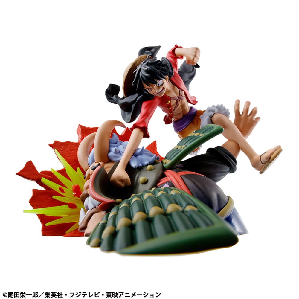 One Piece Petitrama PVC Mini-Statue Logbox Re Birth Wano Kuni Vol. 1 Set 9 cm