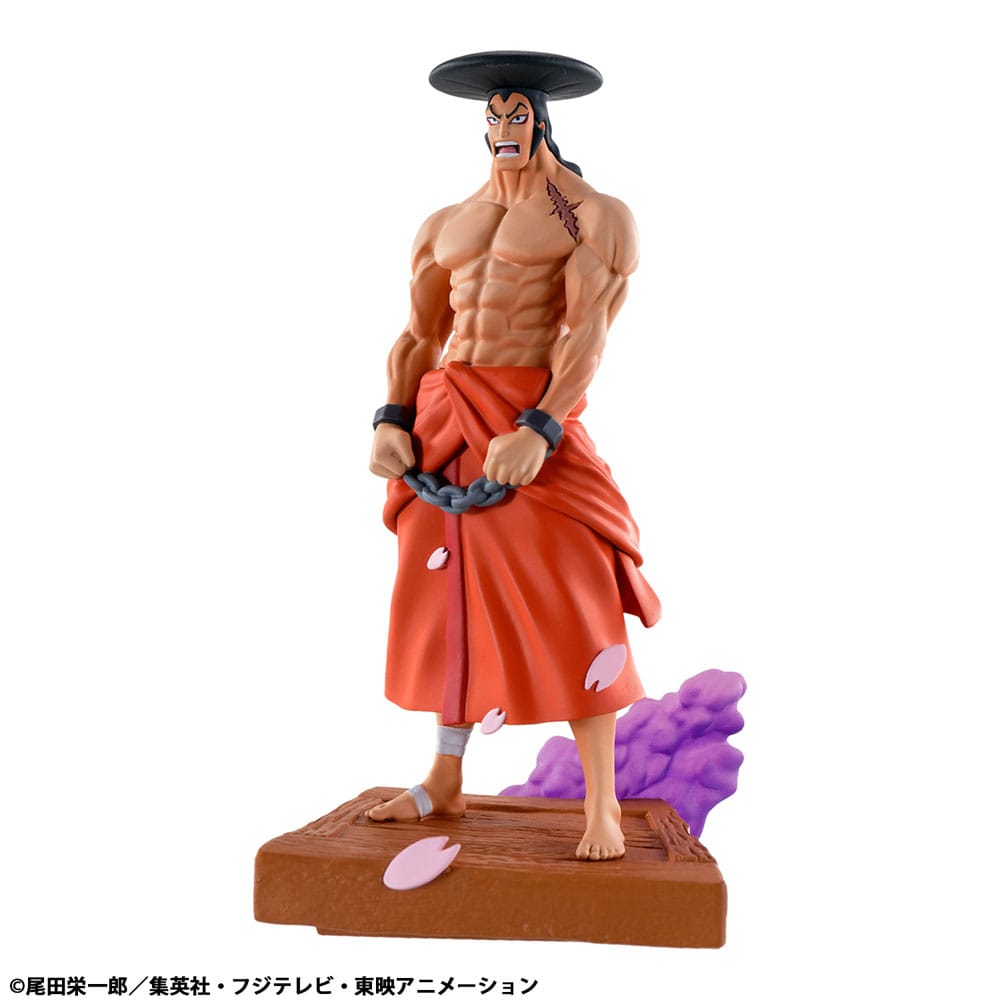 One Piece Petitrama PVC Mini-Statue Logbox Re Birth Wano Kuni Vol. 1 Set 9 cm