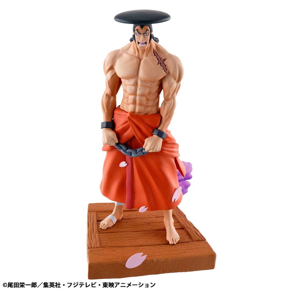 One Piece Petitrama PVC Mini-Statue Logbox Re Birth Wano Kuni Vol. 1 Set 9 cm
