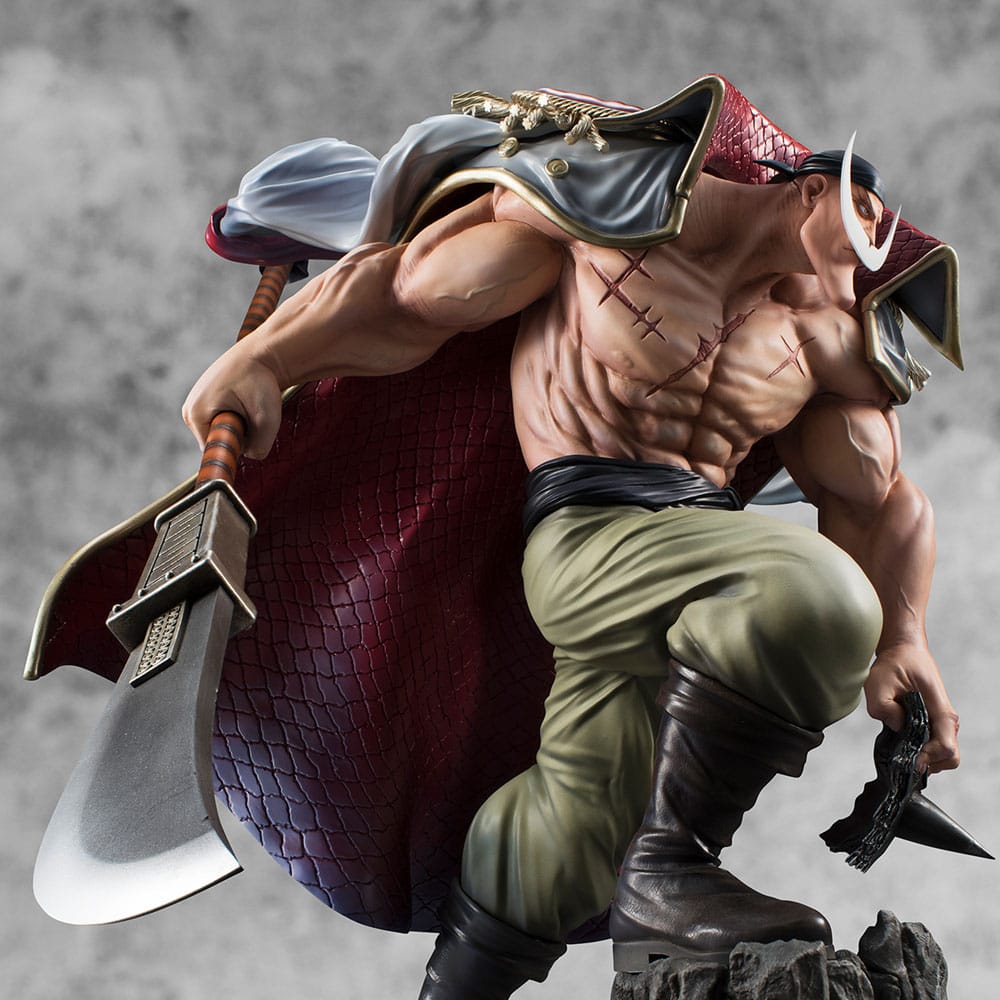 One Piece P.O.P PVC Statue NEO-Maximum White Beard Edward Newgate Super Limited Reprint Ver. 30 cm