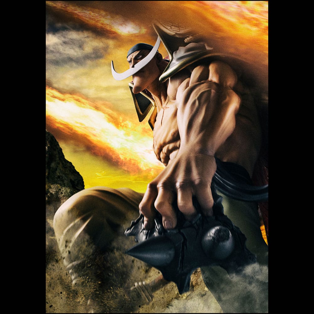 One Piece P.O.P PVC Statue NEO-Maximum White Beard Edward Newgate Super Limited Reprint Ver. 30 cm