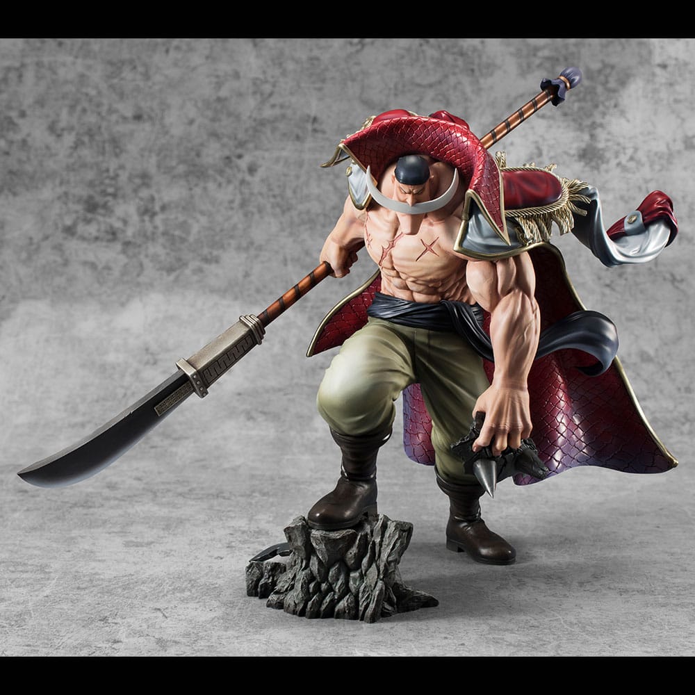 One Piece P.O.P PVC Statue NEO-Maximum White Beard Edward Newgate Super Limited Reprint Ver. 30 cm