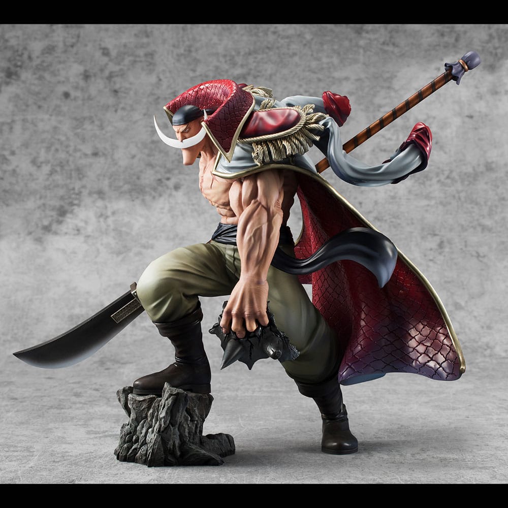 One Piece P.O.P PVC Statue NEO-Maximum White Beard Edward Newgate Super Limited Reprint Ver. 30 cm