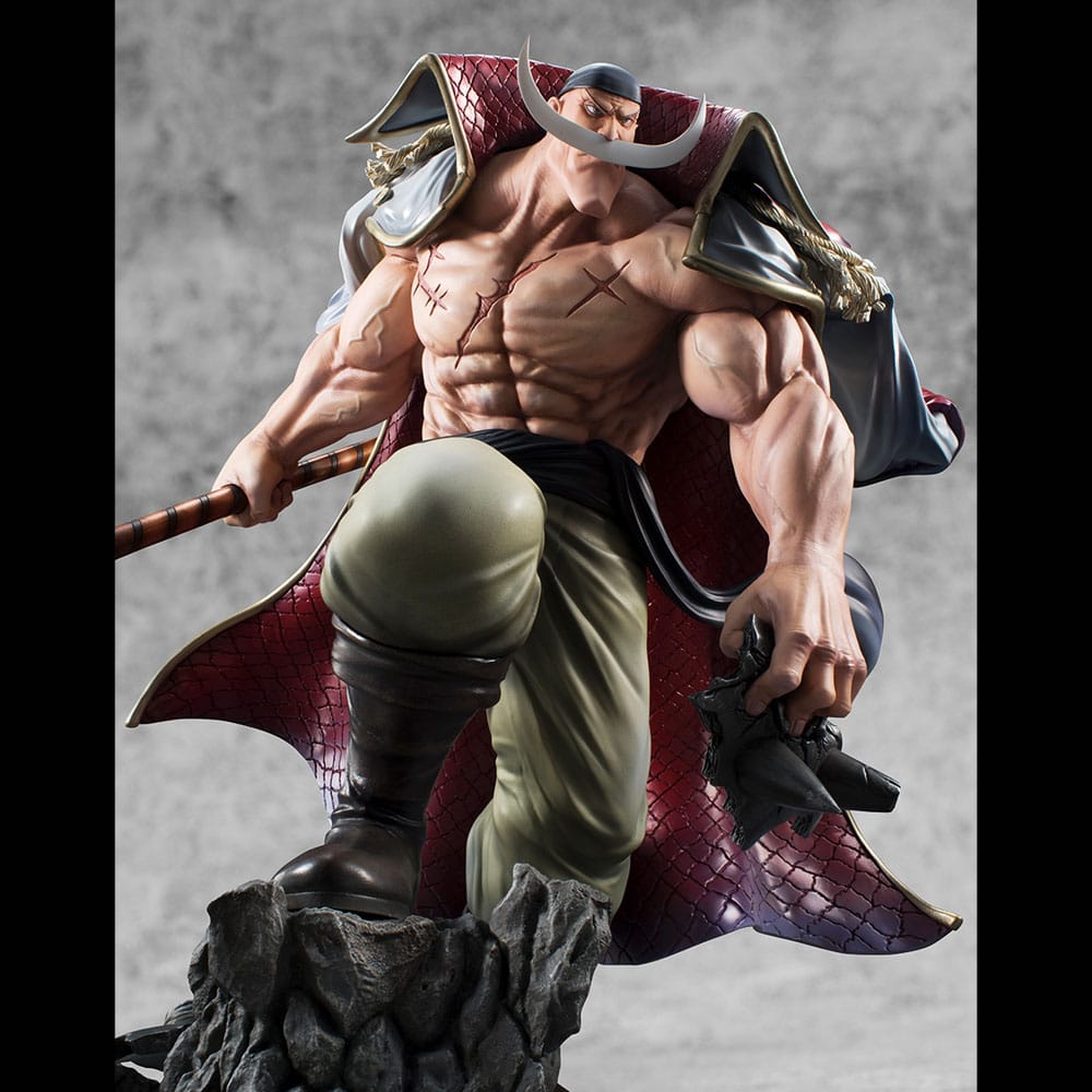 One Piece P.O.P PVC Statue NEO-Maximum White Beard Edward Newgate Super Limited Reprint Ver. 30 cm