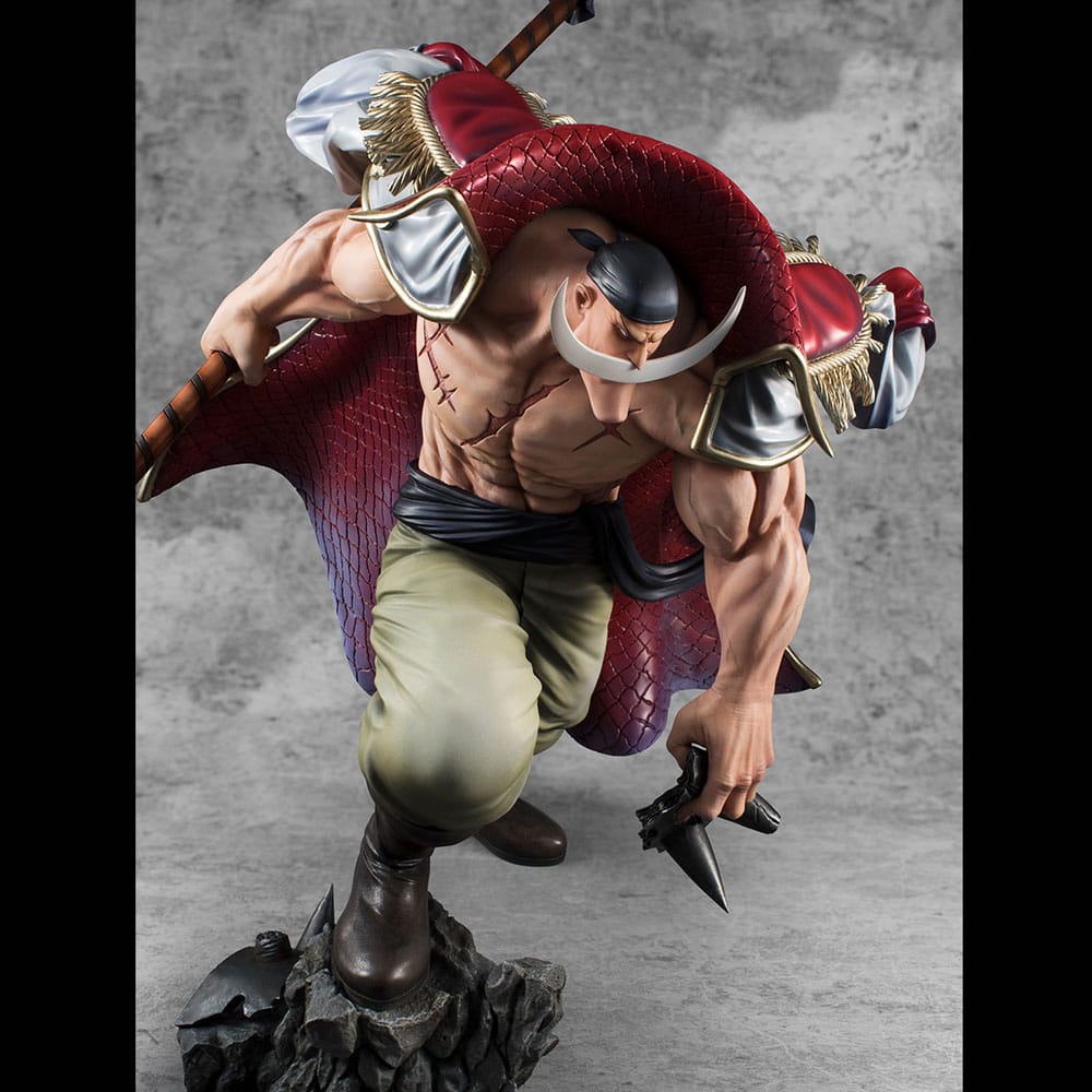 One Piece P.O.P PVC Statue NEO-Maximum White Beard Edward Newgate Super Limited Reprint Ver. 30 cm