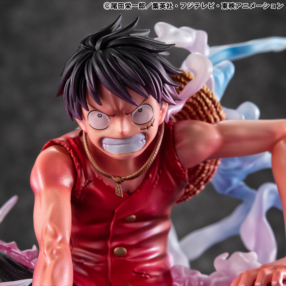 One Piece P.O.P PVC Statue Monkey D. Ruffy Gear 2 Limited Edition 19 cm