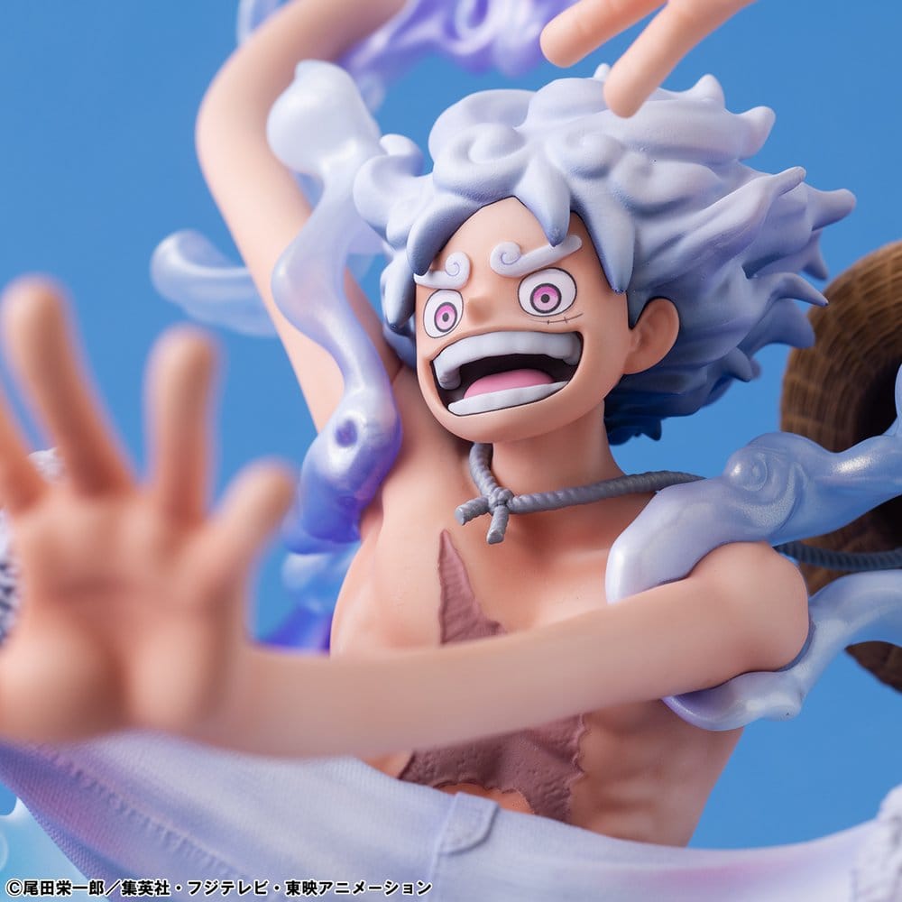 One Piece Portrait.Of.Pirates PVC Figur "Evolutionary History" Monkey D. Luffy "Gear Fifth" 26 cm