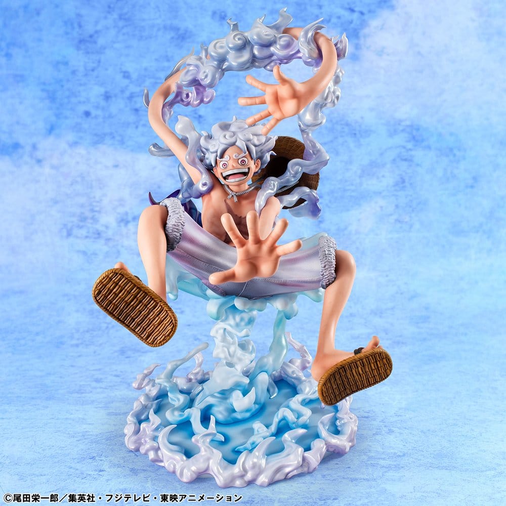 One Piece Portrait.Of.Pirates PVC Figur "Evolutionary History" Monkey D. Luffy "Gear Fifth" 26 cm