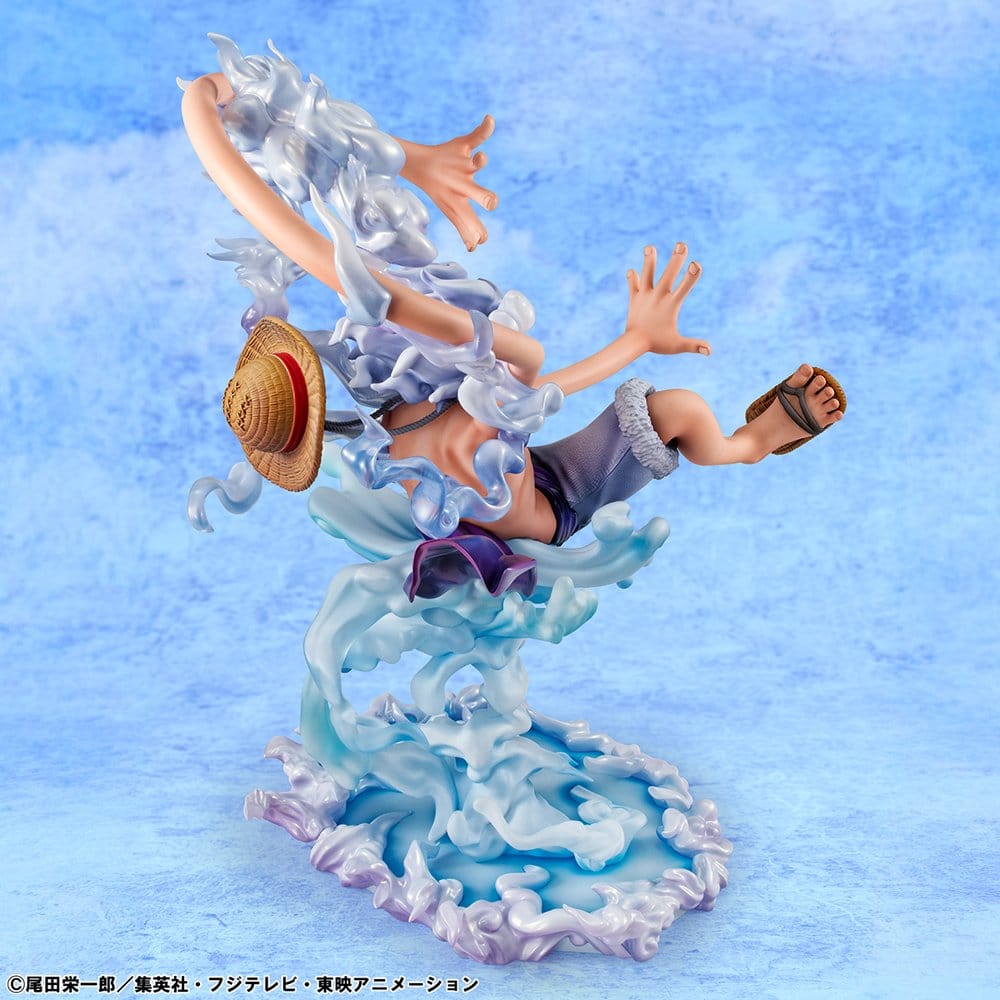One Piece Portrait.Of.Pirates PVC Figur "Evolutionary History" Monkey D. Luffy "Gear Fifth" 26 cm