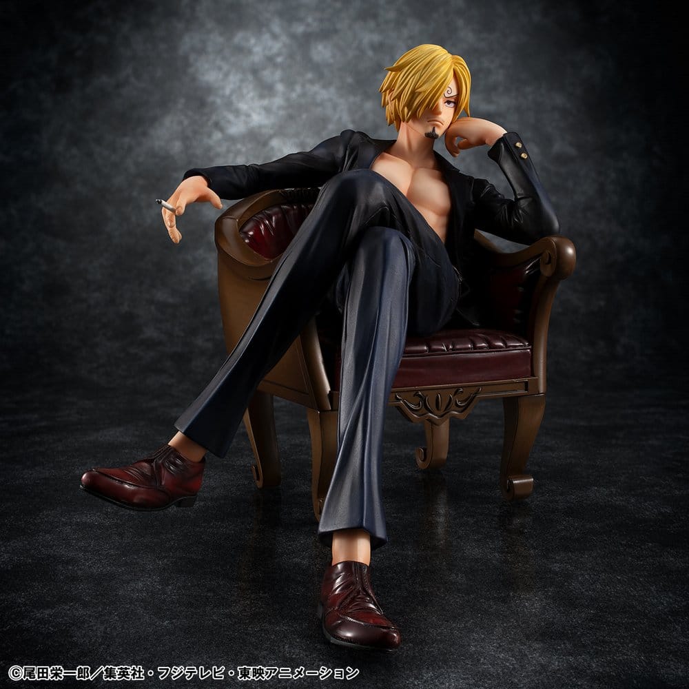 One Piece Portrait.Of.Pirates "S.O.C" PVC Figur Sanji Ver.R 14 cm