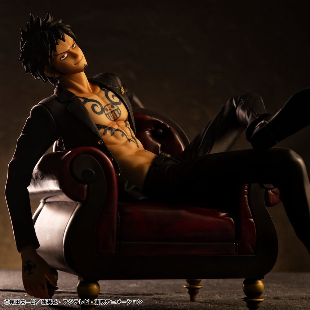 One Piece Portrait.Of.Pirates "S.O.C" PVC Figur Trafalgar Law Ver.R