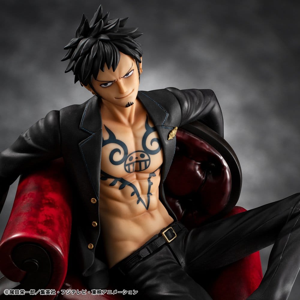 One Piece Portrait.Of.Pirates "S.O.C" PVC Figur Trafalgar Law Ver.R