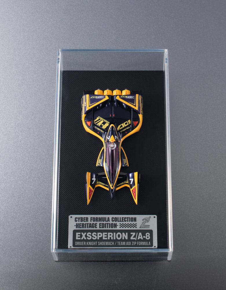 Future GPX Cyber Formula Fahrzeug Experion Z/A-8 Knight Shoemach Model C.F.C Heritage Edition 7 cm