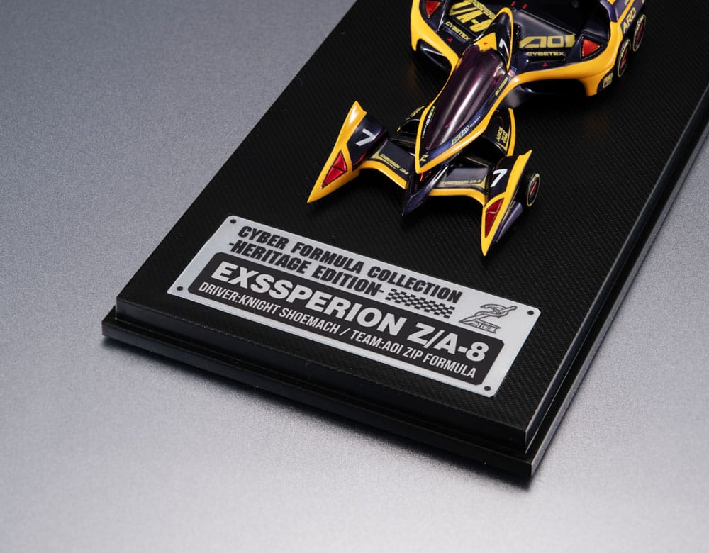 Future GPX Cyber Formula Fahrzeug Experion Z/A-8 Knight Shoemach Model C.F.C Heritage Edition 7 cm