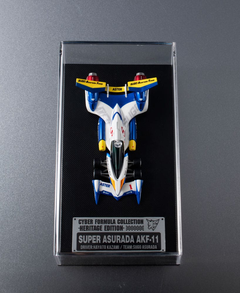Future GPX Cyber Formula Fahrzeug Super Asurada AKF-11 C.F.C Heritage Edition 7 cm