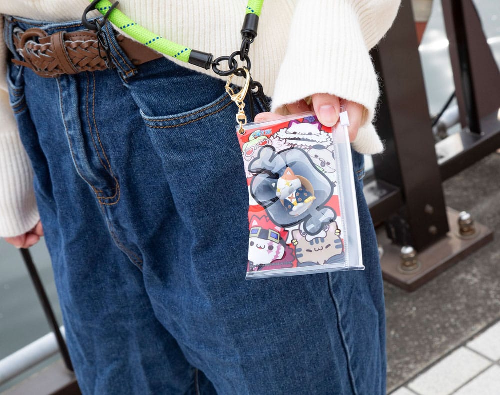 One Piece Mega Cat Project Nyan Piece Nyan! Sammelfigur mit Tasche Luffy 2025 Limited Edition 7 cm