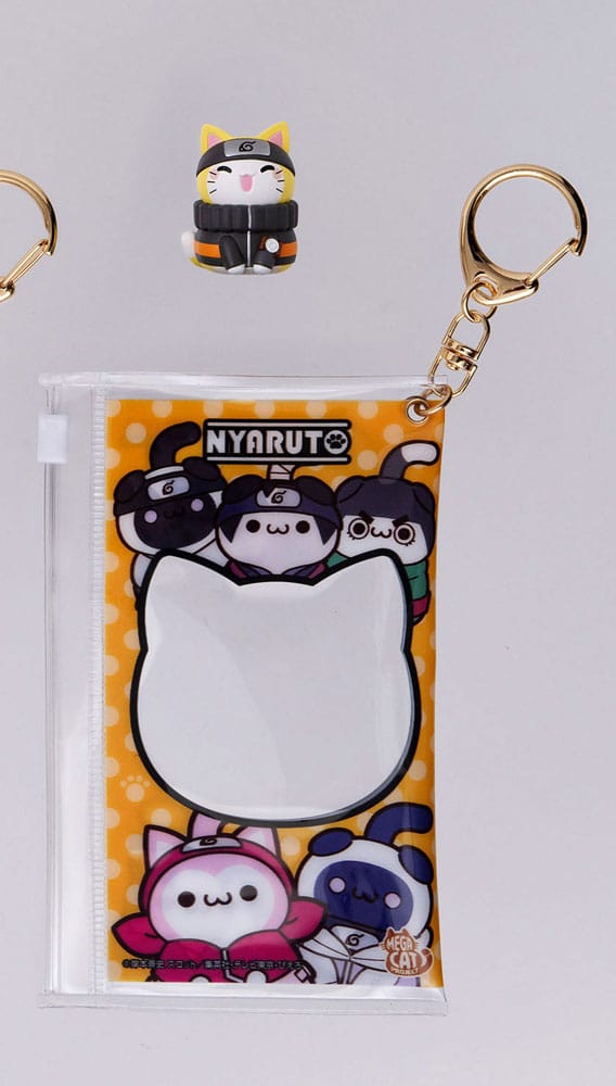 Naruto Shippuden Mega Cat Project Nyaruto Series Sammelfigur mit Tasche Naruto 2025 Limited Edition 7 cm