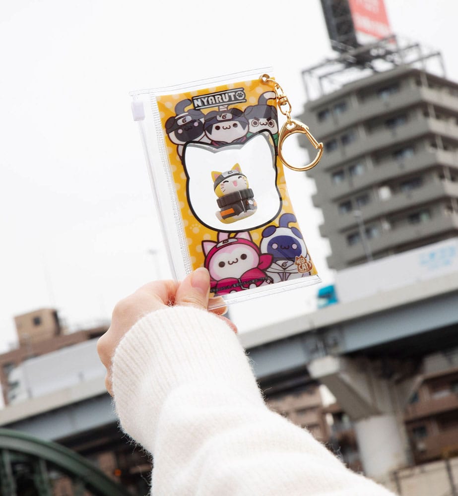 Naruto Shippuden Mega Cat Project Nyaruto Series Sammelfigur mit Tasche Naruto 2025 Limited Edition 7 cm