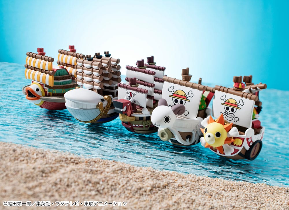 One Piece Yuracolle Series Sammelfiguren Grand Line 6 cm Blind Box Sortiment (6)