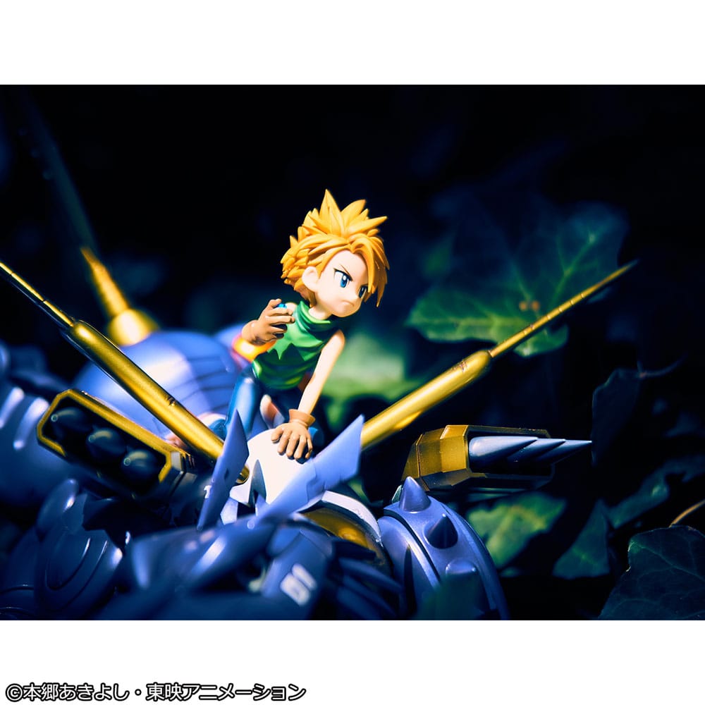 Digimon Adventure Precious G.E.M. Serie PVC Statue Metal Garurumon & Ishida Yamato 30 cm