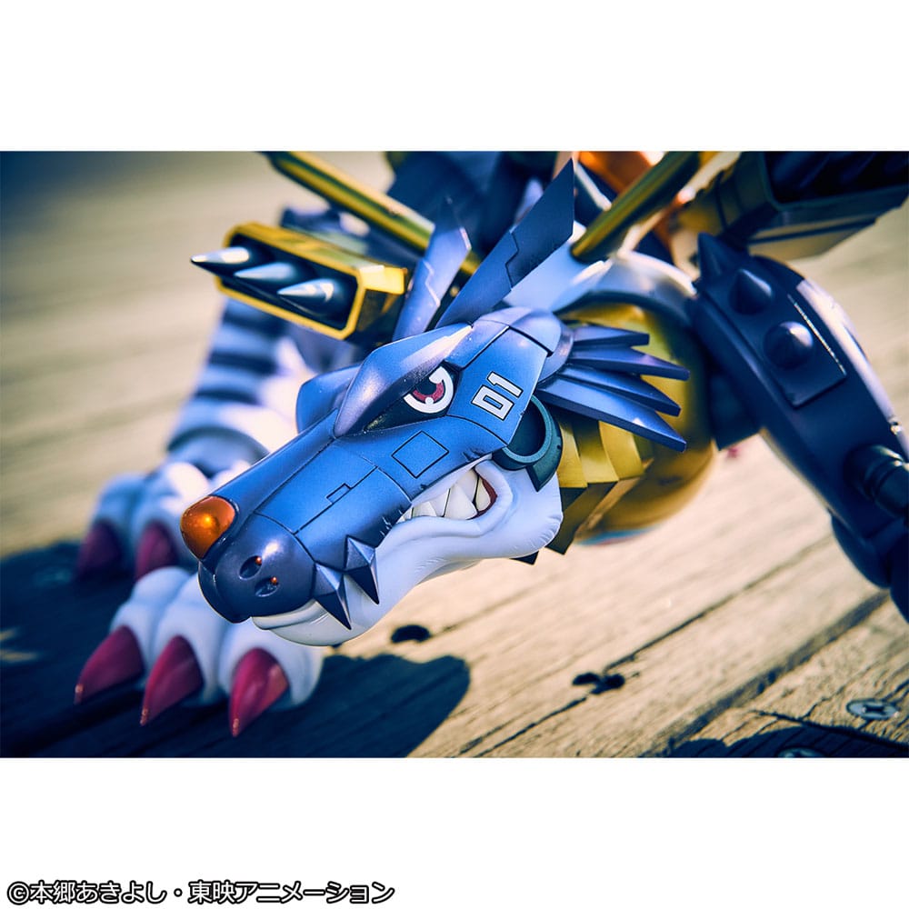 Digimon Adventure Precious G.E.M. Serie PVC Statue Metal Garurumon & Ishida Yamato 30 cm