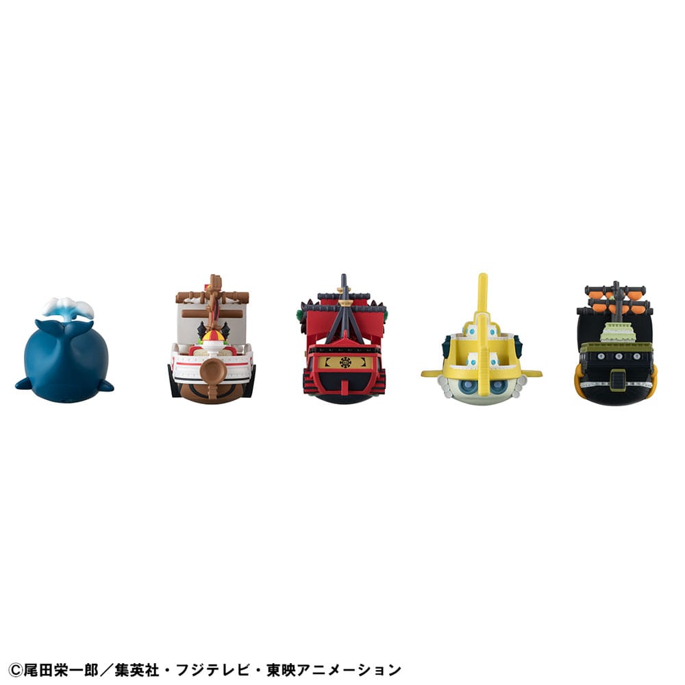 One Piece Yuracolle Series Sammelfiguren 5er-Pack Grand Line Vol. 2 6 cm