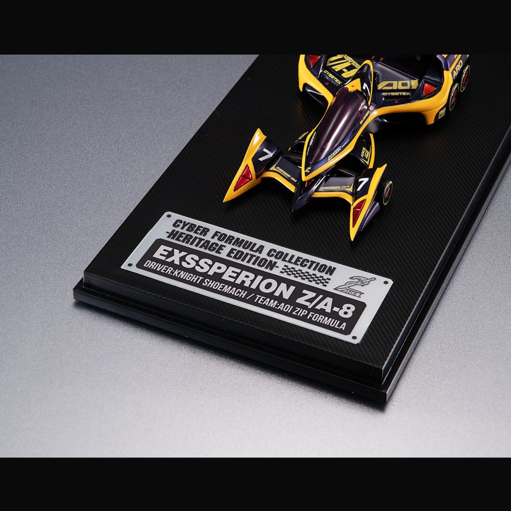 Future GPX Cyber Formula Fahrzeug Experion Z/A-8 Knight Shoemach Model C.F.C Heritage Edition 7 cm