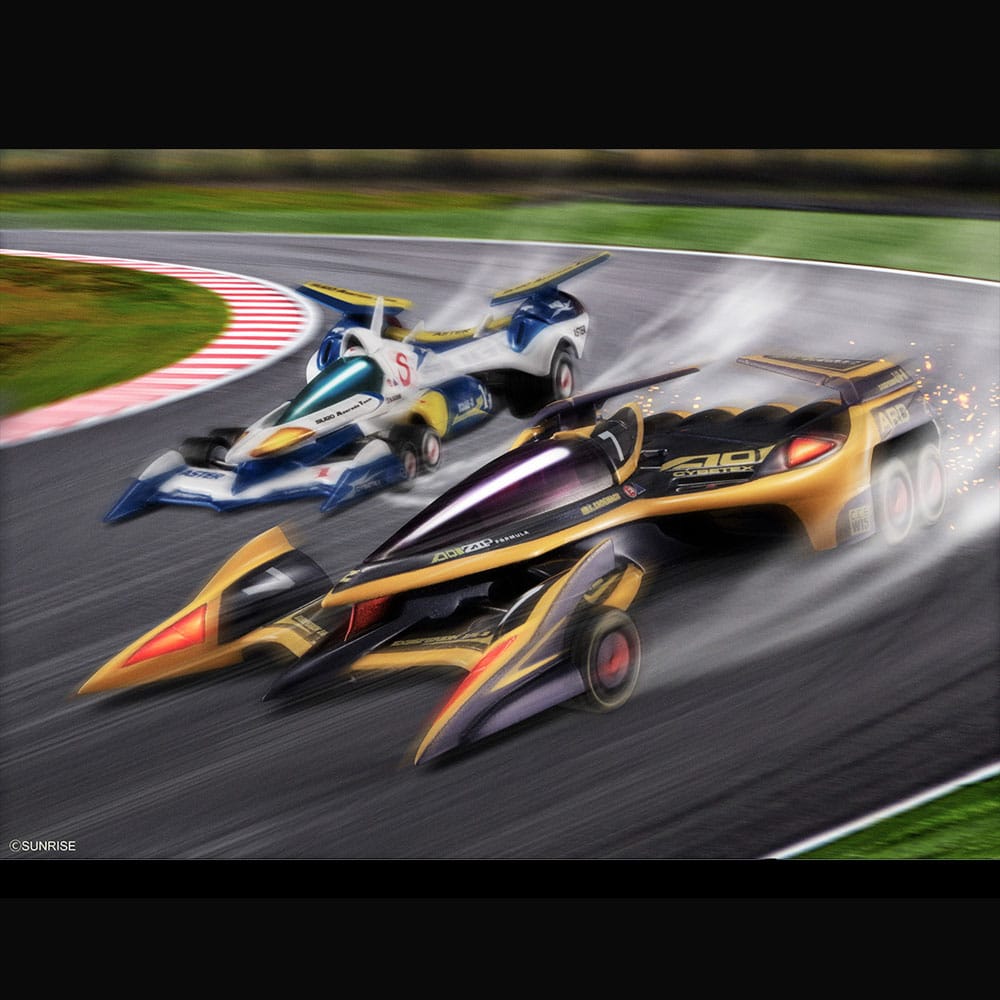 Future GPX Cyber Formula Fahrzeug Experion Z/A-8 Knight Shoemach Model C.F.C Heritage Edition 7 cm