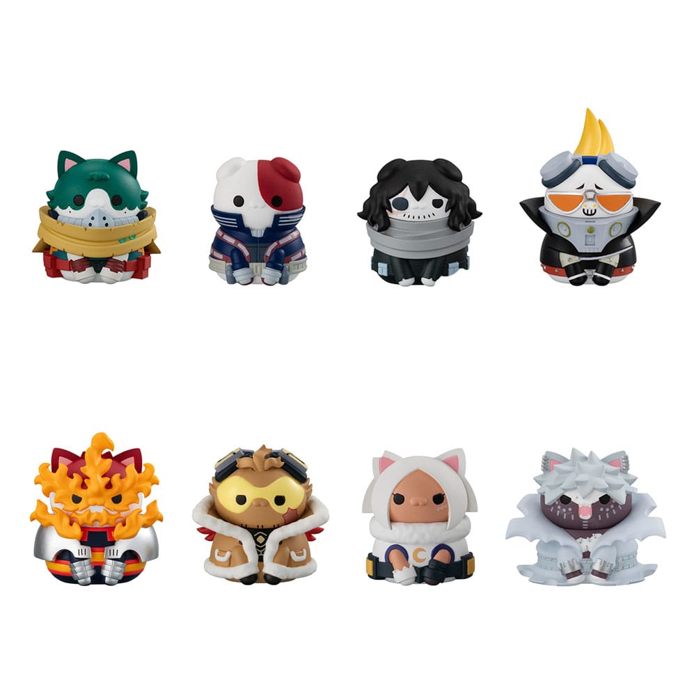 My Hero Academia Mega Cat Project Heroaca Cats No.01 3 cm Sortiment (8)