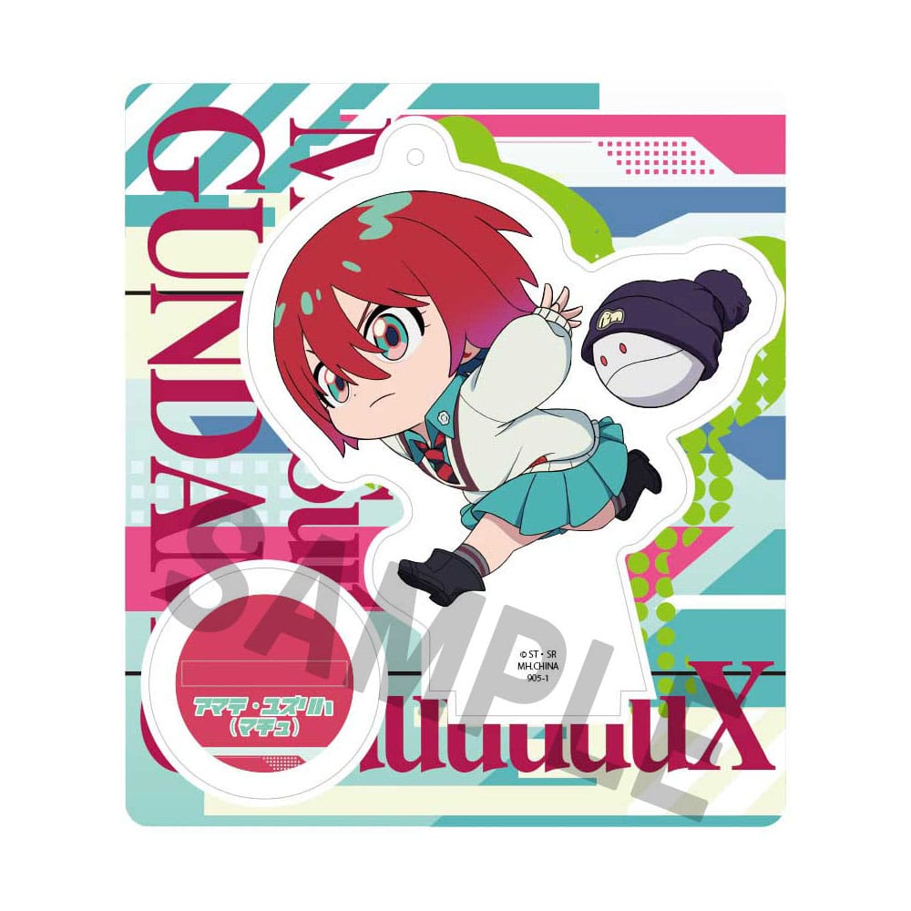 Mobile Suit Gundam GQuuuuuuX Acryl Figuren 9 cm Display (6)