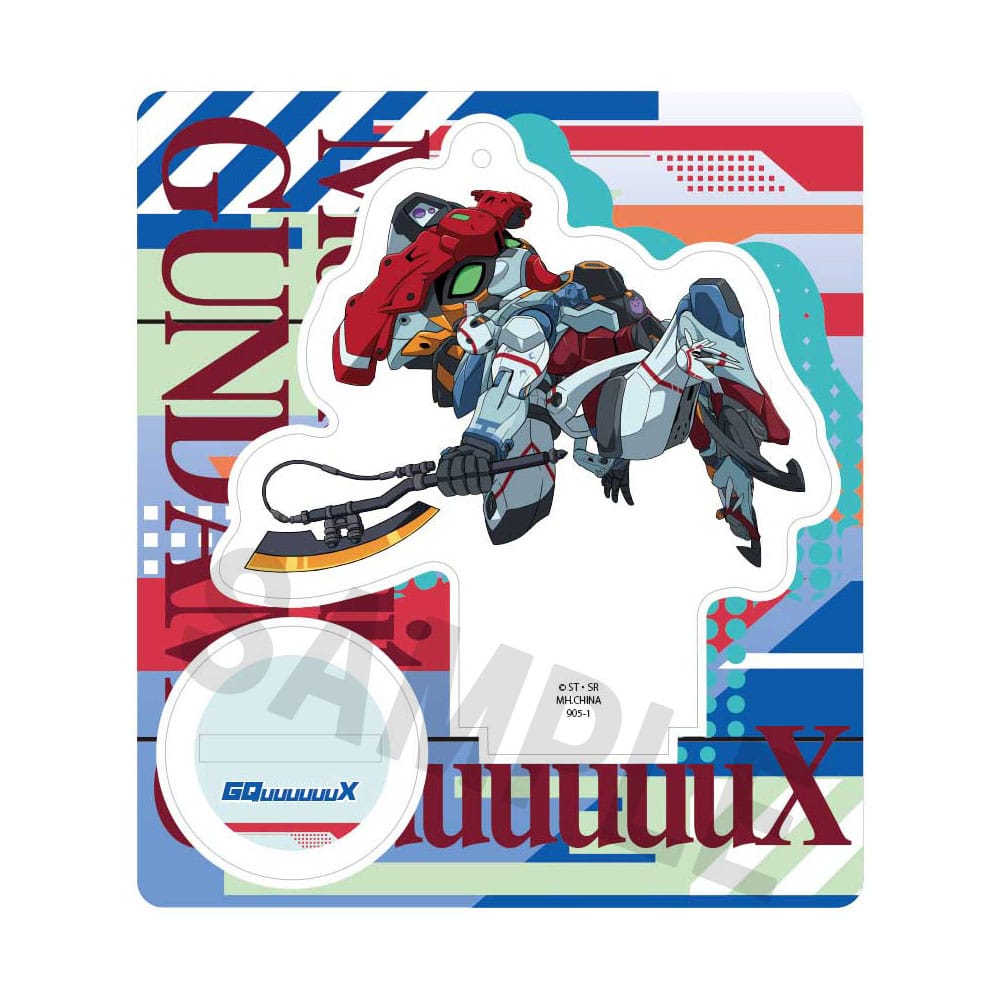 Mobile Suit Gundam GQuuuuuuX Acryl Figuren 9 cm Display (6)