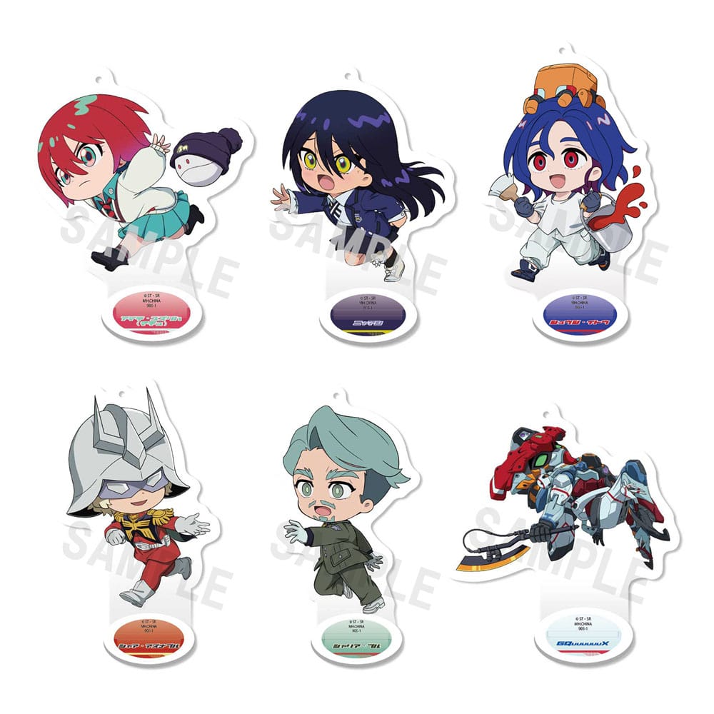 Mobile Suit Gundam GQuuuuuuX Acryl Figuren 9 cm Display (6)