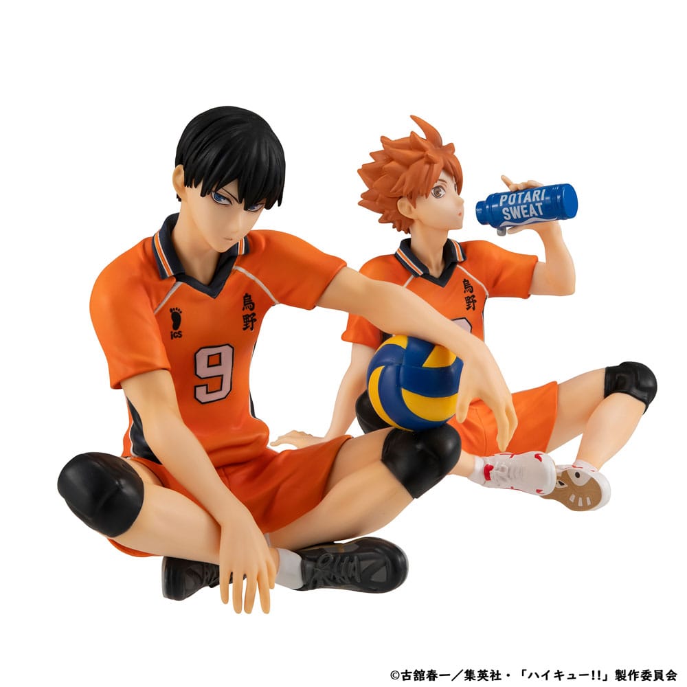 Haikyu!! G.E.M. Serie PVC Statue Atsumu Shoyo Hinata Second Uniform Ver. Palm Size 9 cm