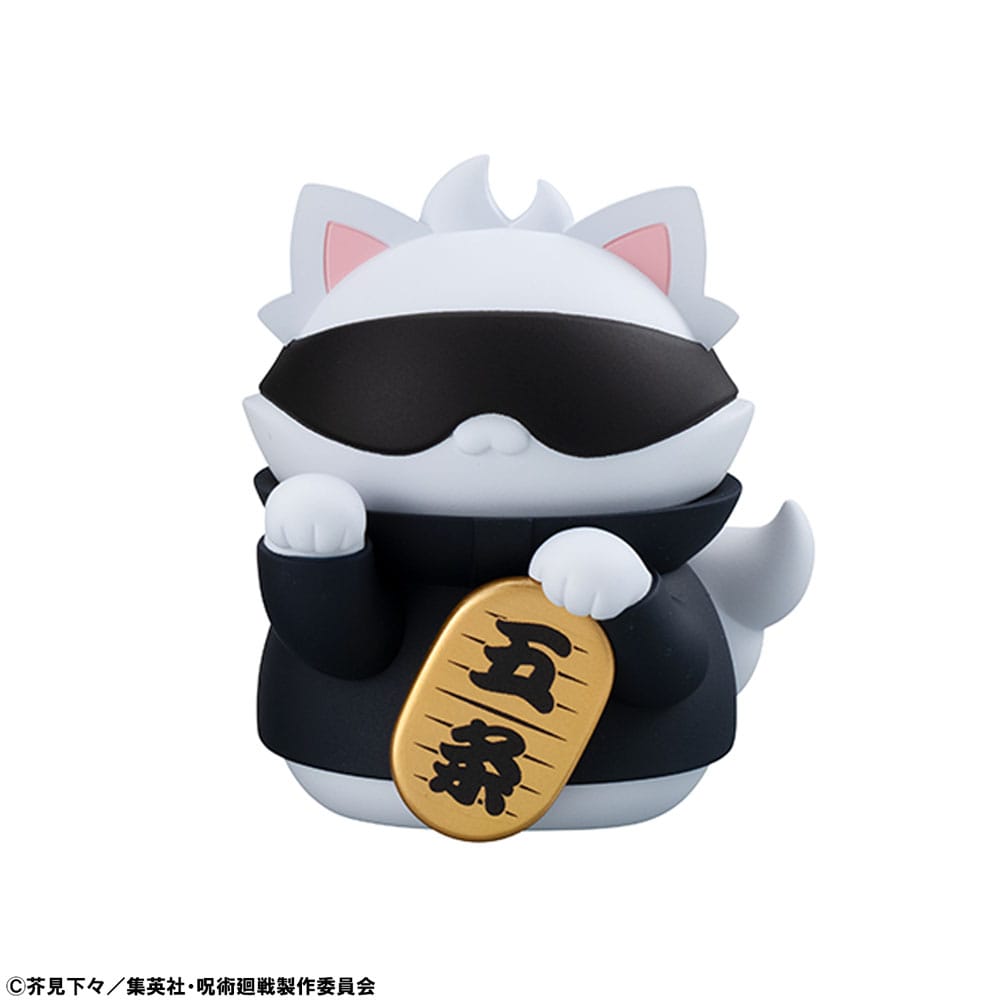 Jujutsu Kaisen Mega Cat Project Sammelfiguren Fortune Cats 7 cm Sortiment (6)