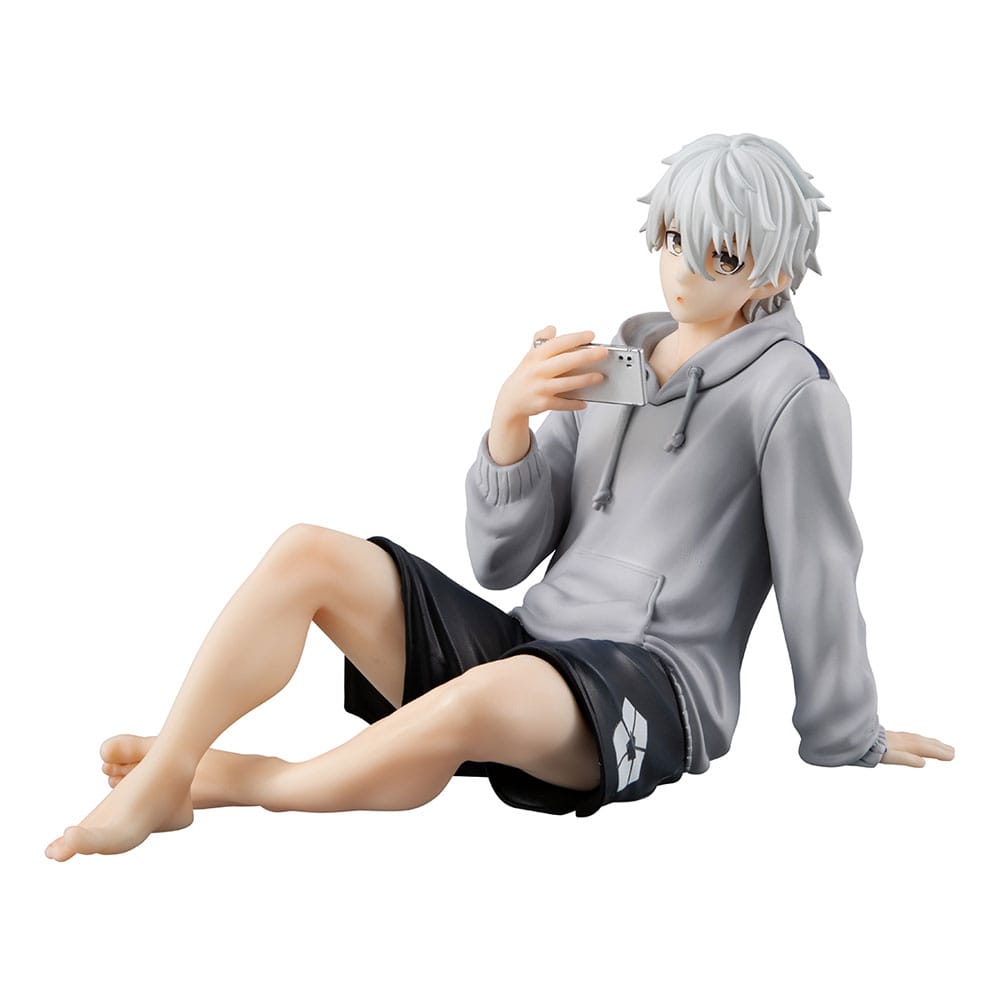 Blue Lock G.E.M. Serie PVC Statue Seishiro Nagi Repaint Ver. Palm Size 9 cm