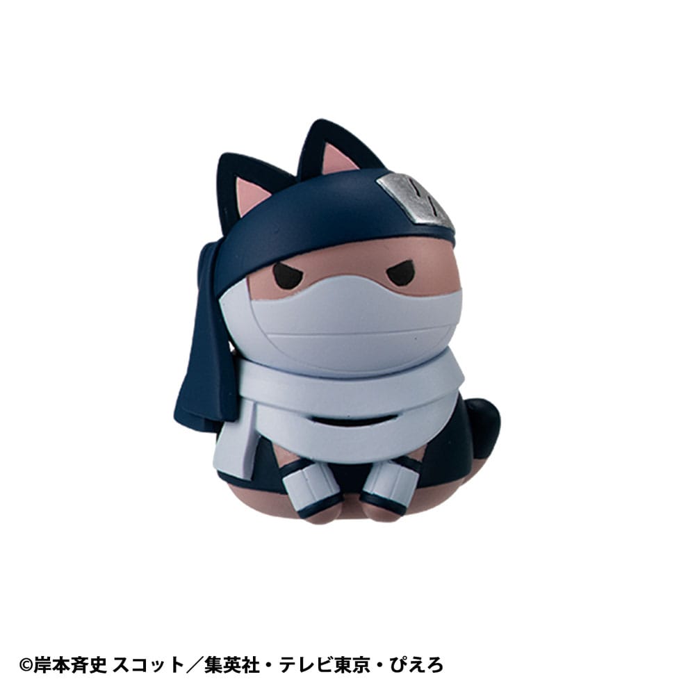 Naruto Shippuden Mega Cat Project Nyaruto! Sammelfiguren Come here Sasuke-kun 3 cm Sortiment (8)