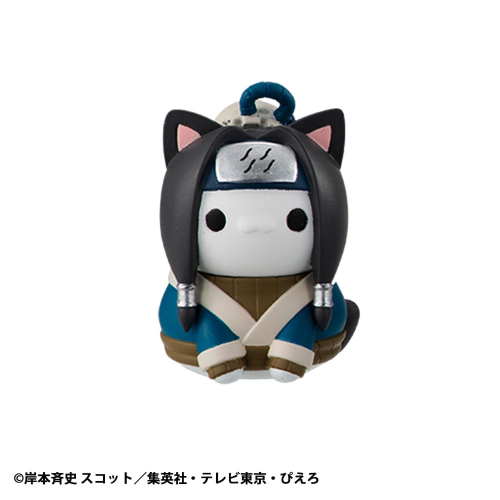Naruto Shippuden Mega Cat Project Nyaruto! Sammelfiguren Come here Sasuke-kun 3 cm Sortiment (8)