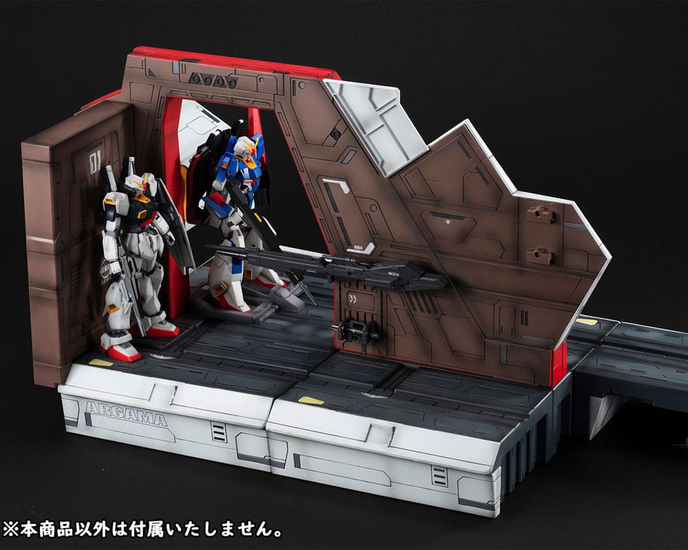 Mobile Suit Z Gundam HG Series Realistic Model Series Diorama 1/144 Nahel Argama catapult deck 40th Anniversary Edition 100 cm