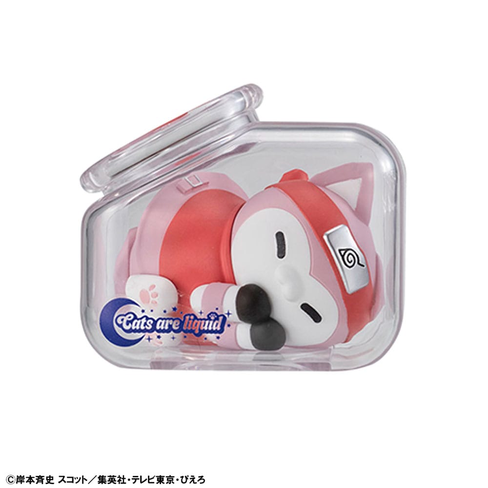 Naruto Shippuden Mega Cat Project Nyaruto! Sammelfiguren Good Night Nyaruto! 3 cm Sortiment (8)