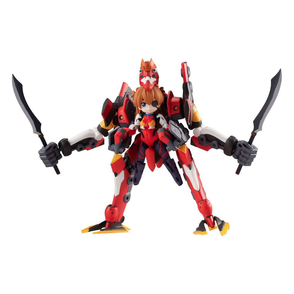 Evangelion Desktop Army Actionfiguren Shikinami Asuka Langley & Evangelion 2 8 - 15 cm