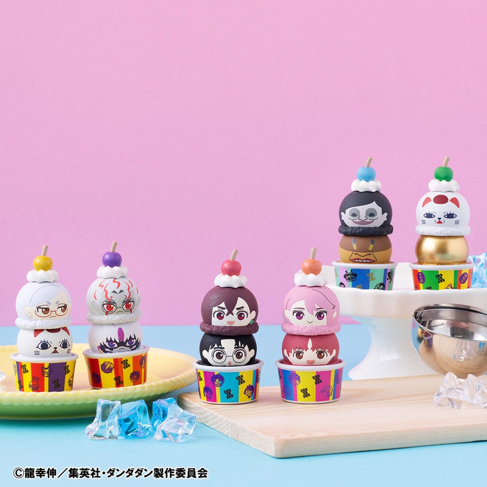 Dandadan Tsumichen Stack up & Change Sammelfiguren 8 cm Sortiment (6)