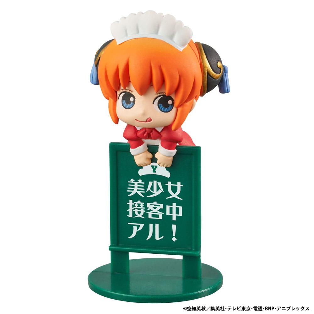 Gintama Ochatomo Series Sammelfiguren 5 cm Yorozuya Cafe Sortiment (8)