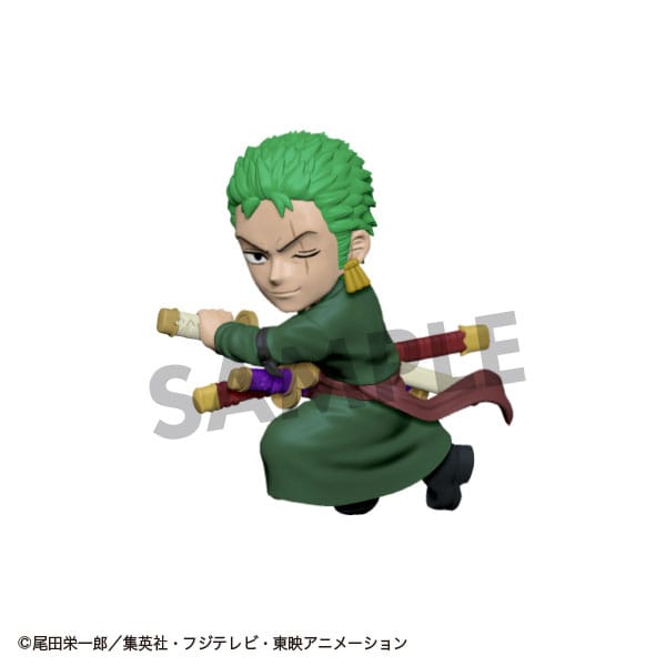 One Piece Tobimasu Sammelfiguren 5 cm Blind Box Sortiment (6)