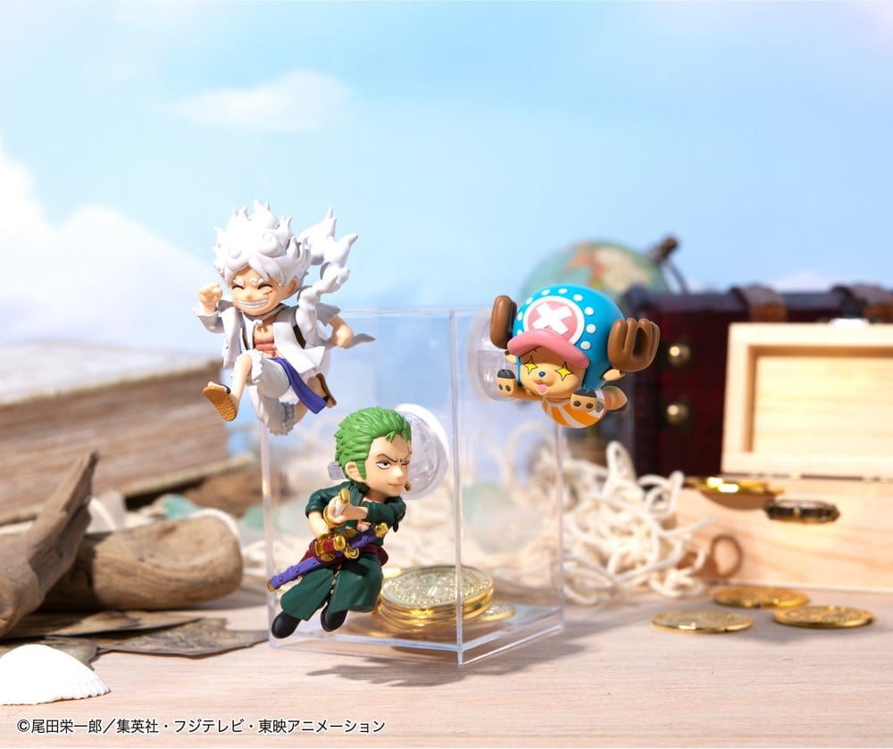 One Piece Tobimas Minifiguren 5 cm Blind Box Display (6) (Repeat)