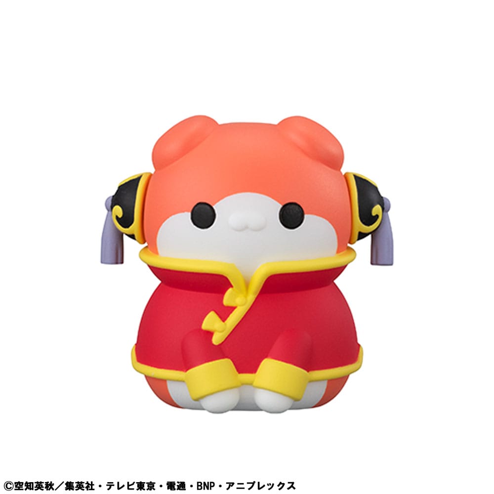 Gintama Mega Cat Project Minifiguren Nyantama Go Meow-Meow Edition! 3 cm Blind Box Display (8) (Repeat)